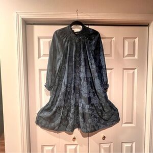 Style & Co. Blue Floral Mini Dress